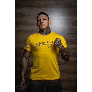 Boraros Gabor tricko signature yellow